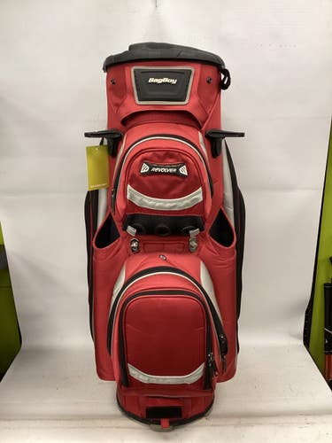 Used Bag Boy REVOLVER 14 SLOT BAG Mens Cart Bag Red 11851-S000051610