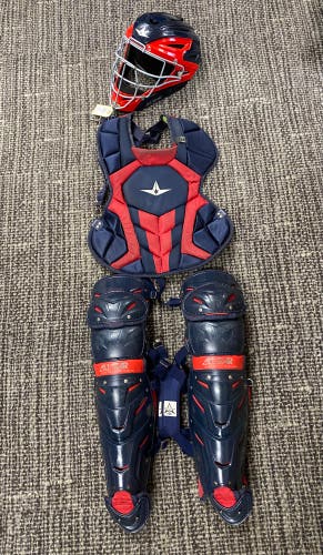 Adult All Star System 7 Catcher's Set (Used)