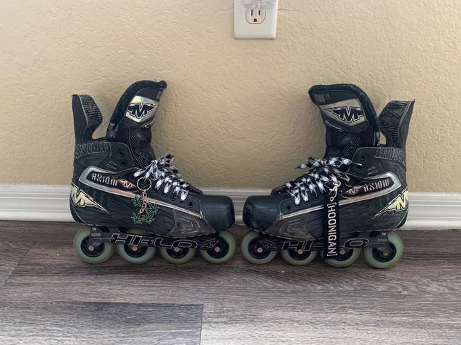 Mission Axiom T9 Inline Skates Regular Width Size 11 (Used)