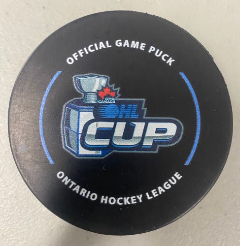 OHL CUP puck