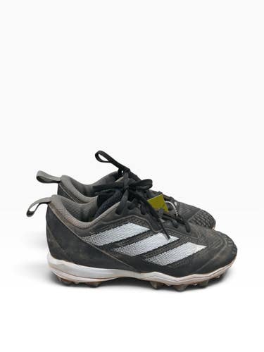 Used Adidas BB/SB Cleats Black Junior 02.5 11847-S000038590