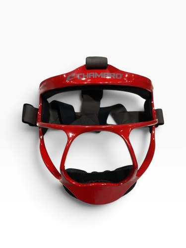 Used Champro FIELD MASK BB/SB Fielders Mask Red MD 11847-S000038577