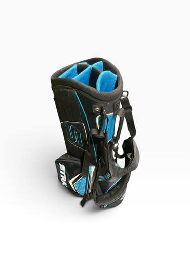 Used Strata BAG Mens Stand Bag Black 11847-S000038569