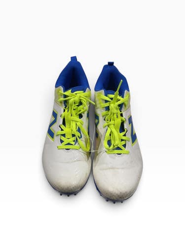 Used New Balance LAX Cleats Mens White Senior 10 11847-S000038553