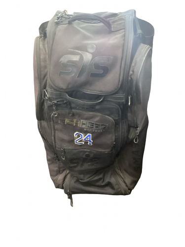 Used SIS ROLLER BAG BB/SB Player Wheeled Bag Black 11613-S000189515