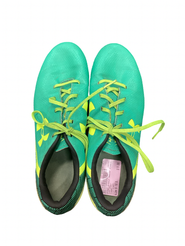 Used Under Armour Soccer Cleats Green Senior 10.5 11613-S000189489