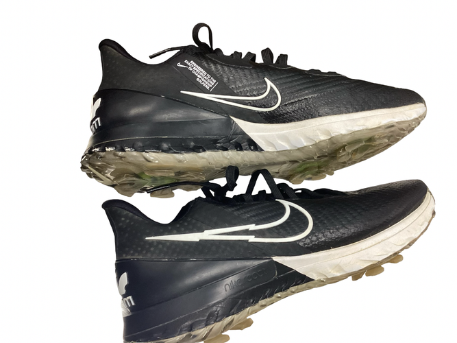 Used Nike FLYKNIT Mens Golf Shoes Black Senior 9 11613-S000189484