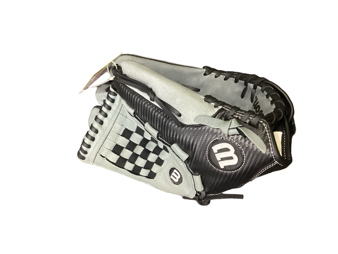 Used Wilson A360 BB/SB Glove RH Throw Grey 14" 11613-S000189480