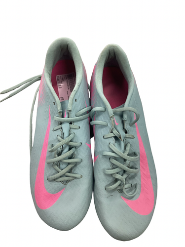 Used Nike MERCURIAL Soccer Cleats Teal Youth 10.0 11613-S000189462