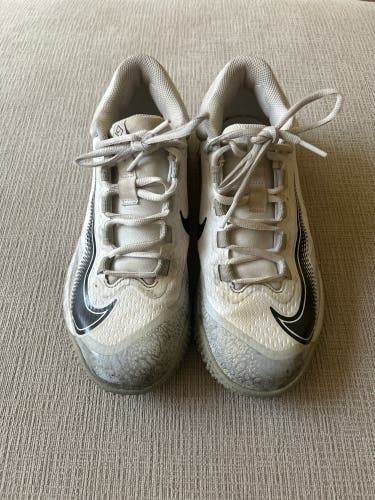 White Men's Size M 8.0 (W 9.0) Nike Shoes (Used)