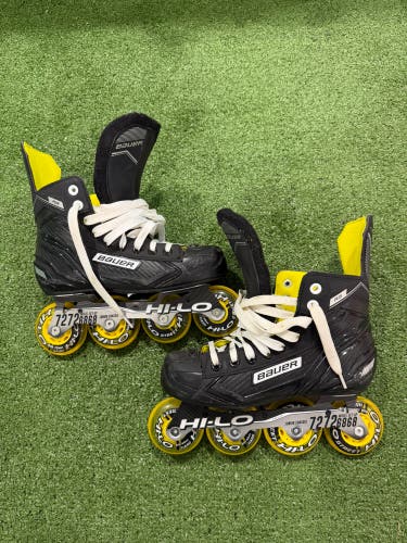 Junior Bauer RS Inline Skates Regular Width Size 4 (Used)