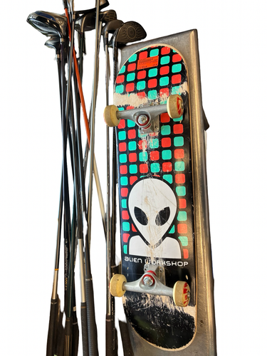 Used Alien Workshop SKATEBOARD Complete Skateboard Black Regular 11682-S000138893