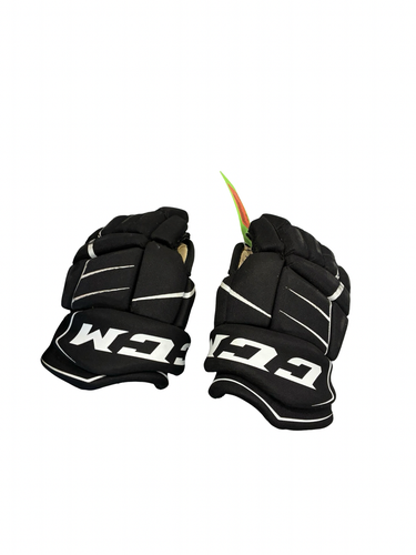 Used CCM FT350 GLOVES Junior Gloves Black 11" 11682-S000138840