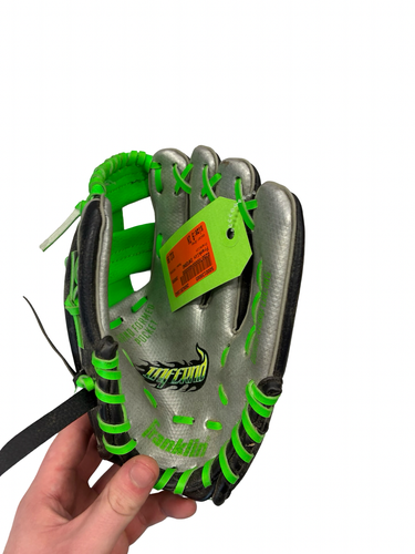 Used Franklin INFERNO BB/SB Glove RH Throw Grey 9" 11682-S000139085