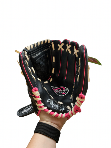 Used Rawlings PLAYERS SERIES BB/SB Glove RH Throw Black 10 1/2" 11682-S000139053