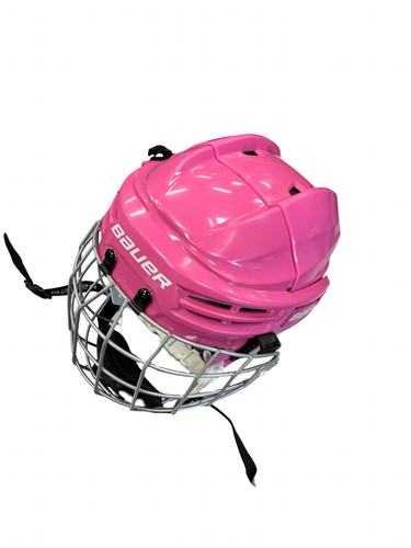 Used Bauer PRODIGY Helmet Cage Combo Pink S/M 11682-S000139041
