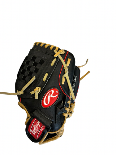 Used Rawlings HIGHLIGHT SERIES BB/SB Glove RH Throw Black 10" 11682-S000139022