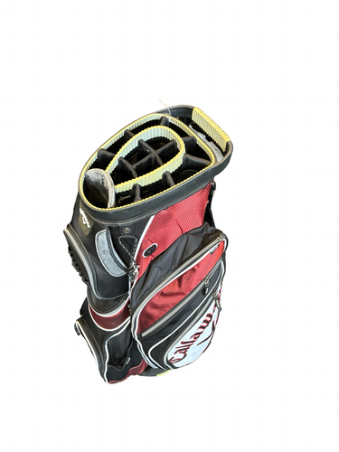 Used Callaway 14 WAY CART BAG Mens Cart Bag Maroon 11682-S000139006