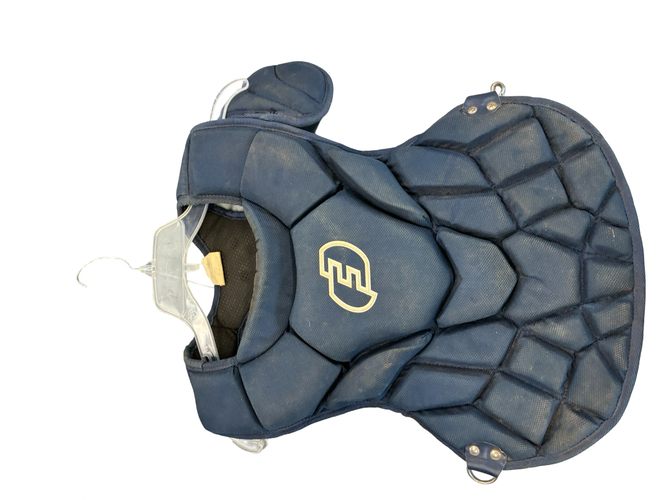 Used FORCEE Catchers Chest Protector Navy Blue Intermed 11682-S000139010