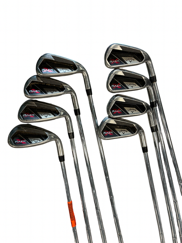 Used Callaway RAZR X Mens Iron Set RH 4I-GW/AW 11682-S000139002