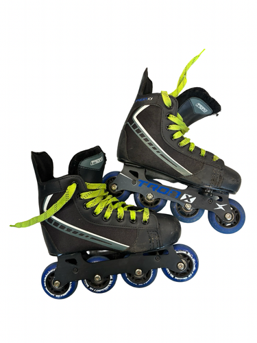 Used Roller Hockey Skates Black Adjustable 11682-S000138986