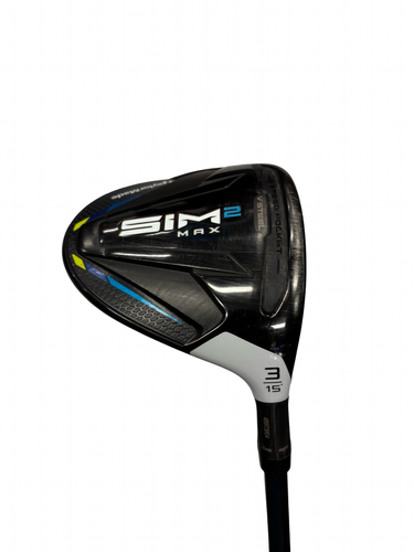 Used Taylormade SIM 2 MAX Mens Fairway Wood RH 3 Wood 11682-S000138970