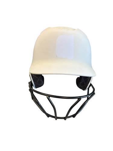 Used Evoshield W/ GUARD Batting Helmet w/Mask White S/M 11682-S000138265