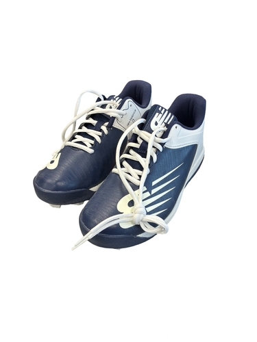 Used New Balance CLEATS BB/SB Cleats Navy Blue Junior 05 11682-S000138261