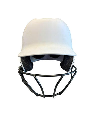 Used Evoshield W/ GUARD Batting Helmet w/Mask White S/M 11682-S000138264