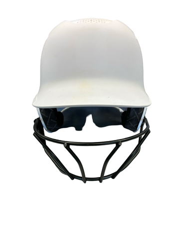 Used Evoshield W/ GUARD Batting Helmet w/Mask White L/XL 11682-S000138271