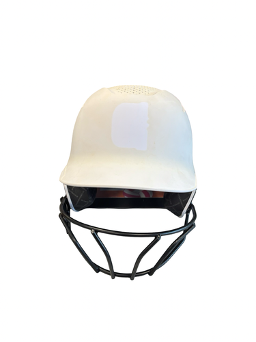 Used Evoshield W/ GUARD Batting Helmet w/Mask White S/M 11682-S000138269