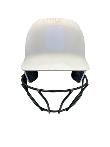 Used Evoshield W/ GUARD Batting Helmet w/Mask White L/XL 11682-S000138270