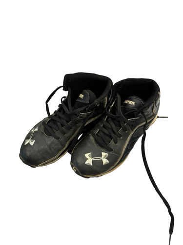 Used Under Armour CLEATS BB/SB Cleats Black Junior 02 11682-S000138282