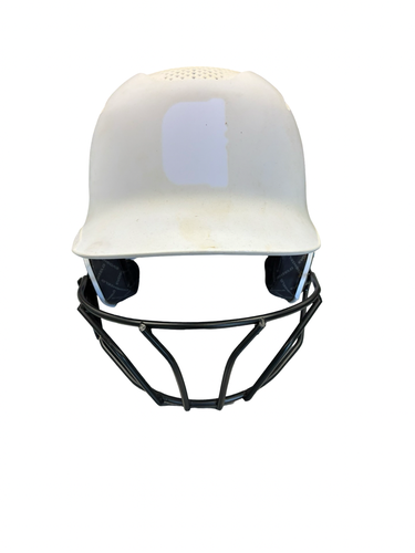 Used Evoshield W/ GUARD Batting Helmet w/Mask White L/XL 11682-S000138273