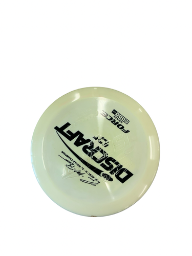 Used Discraft ESP FORCE Disc Golf Driver White 11682-S000138332