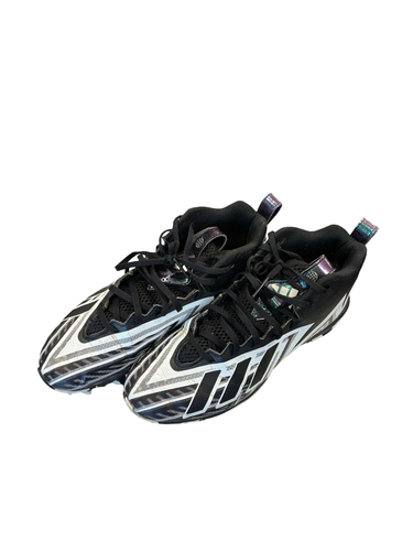 Used Adidas Adult FB Cleats Black Senior 7.5 11682-S000138453
