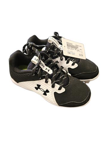 Used Under Armour BB CLEAT BB/SB Cleats Black Youth 12.0 11850-S000025500