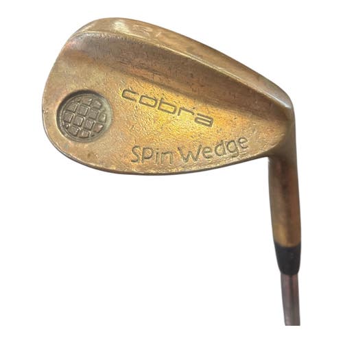 Used Cobra SPIN WEDGE COPPER Golf Wedge Mens RH 56 Degree 11850-S000025615