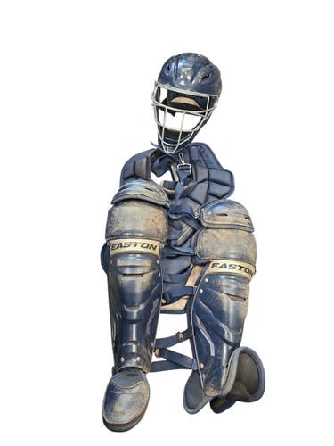 Used Easton BLUE LARGE HELMET INTERMED LEGS Catchers Equipment Other 11850-S000025642