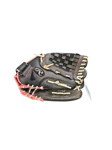 Used Rawlings FASTPITCH SOFTBALL BB/SB Glove RH Throw Black 11 1/2" 11850-S000025247