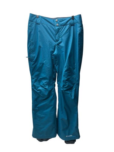 Used Columbia Snow Pants W Teal MD 11835-S000211657