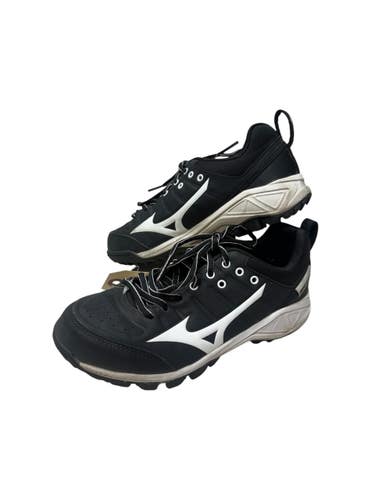 Used Nike AIR JORDAN 1 LOW BB/SB Cleats Black And White Youth 11.0 11835-S000212231