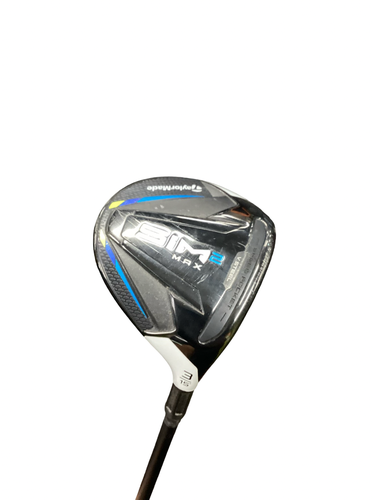 Used Taylormade SIM 2 MAX Mens Fairway Wood RH 3 Wood 11613-S000188171