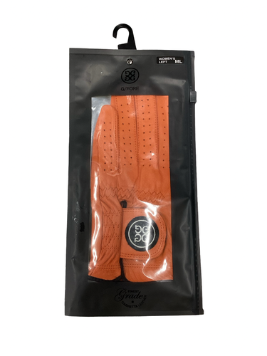 Used Womens Golf Glove Orange M/L 11613-S000187225