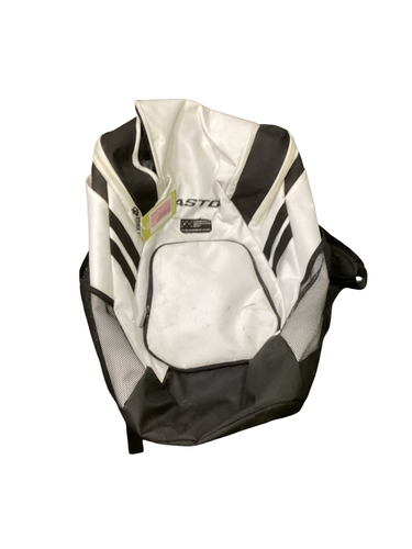 Used Easton BACK PACK BB/SB Player Carry Bag White 11613-S000188779