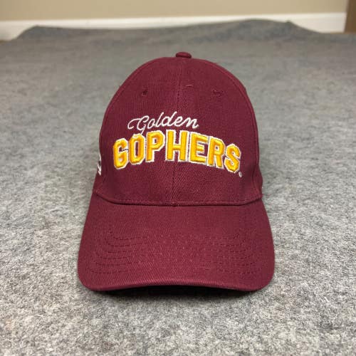 Minnesota Gophers Mens Hat Cap Snapback Maroon Gold NCAA Football Dad Sports A3