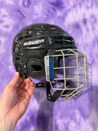Black Medium Bauer IMS 5.0 Helmet (Used)
