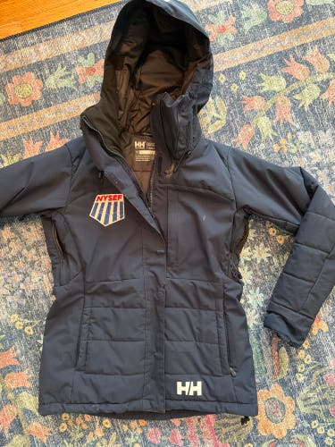 NYSEF Navy Blue Women's Helly Hansen Medium Jacket