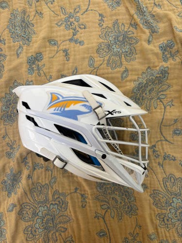 LIU Sharks Player-Issued Cascade XRS Helmet - NCAA Div 1