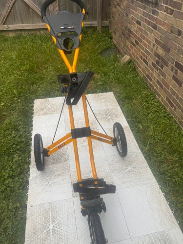 Yellow Unisex Sun Mountain Push Cart (Used)